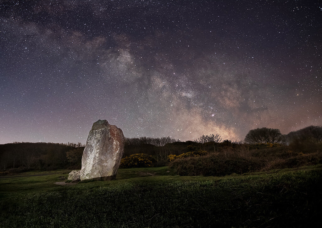 The Longstone Milky Way - Large Framed Canvas