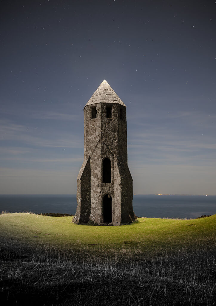 St Catherines Oratory Lit Up