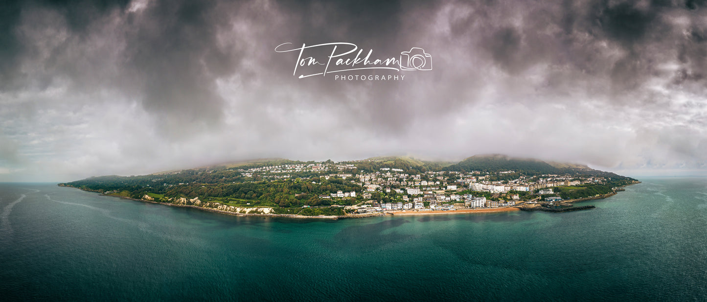Ventnor Misty Morning Panoramic