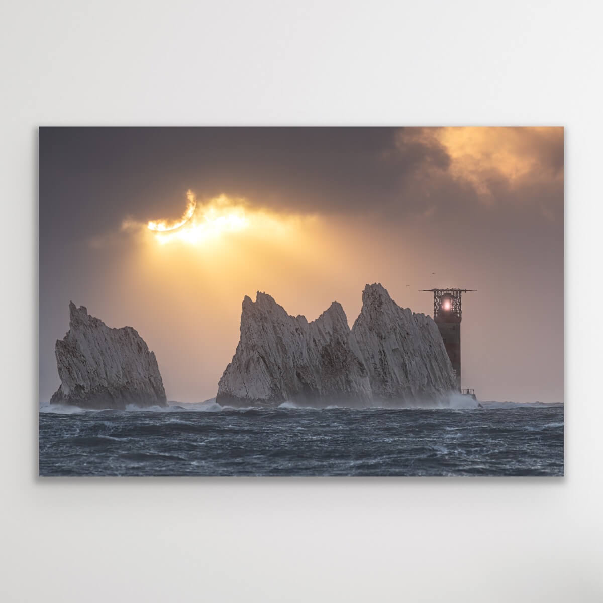 The Needles Sunset Photograph Gallery Isle of Wight Landscape Prints