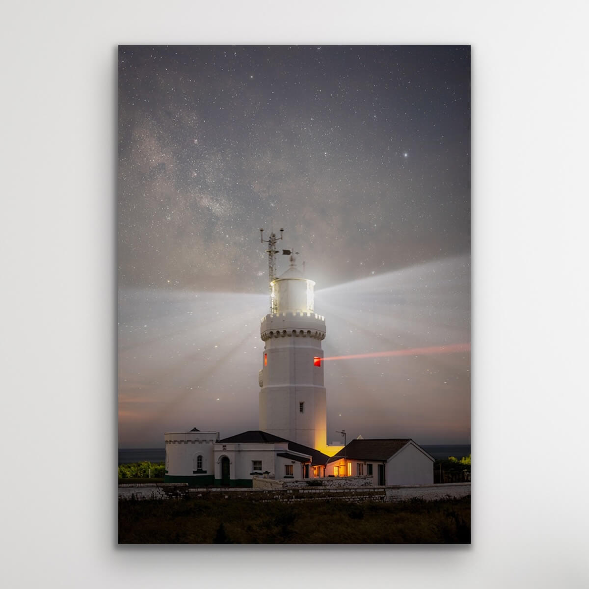 St Catherines Lighthouse - Isle of Wight Landscape Print