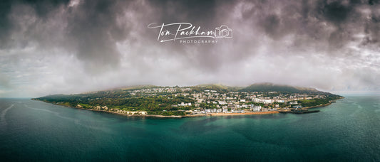 Ventnor Misty Morning Panoramic