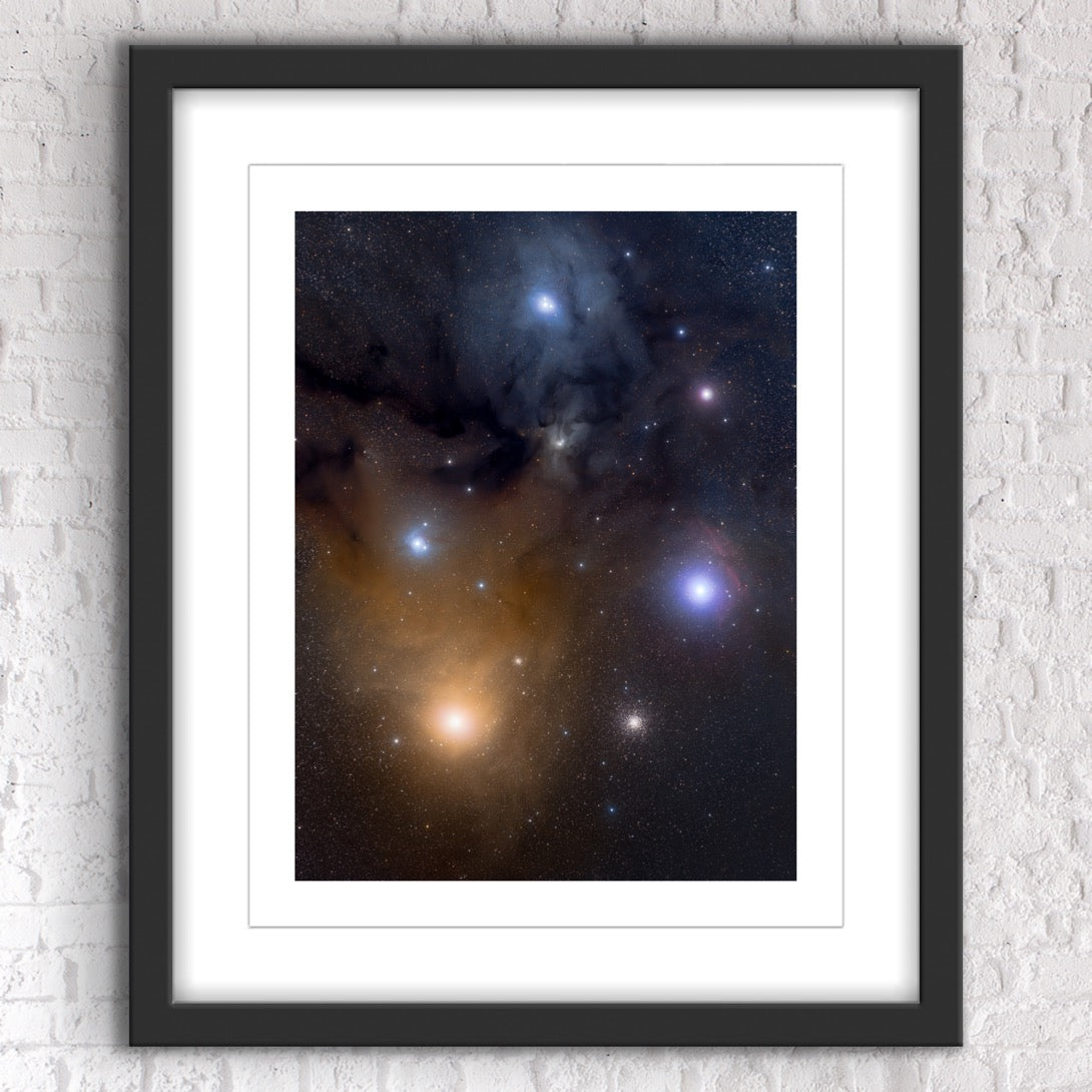 Space Astro Deep Sky Image Rho Ophichi Photography Print