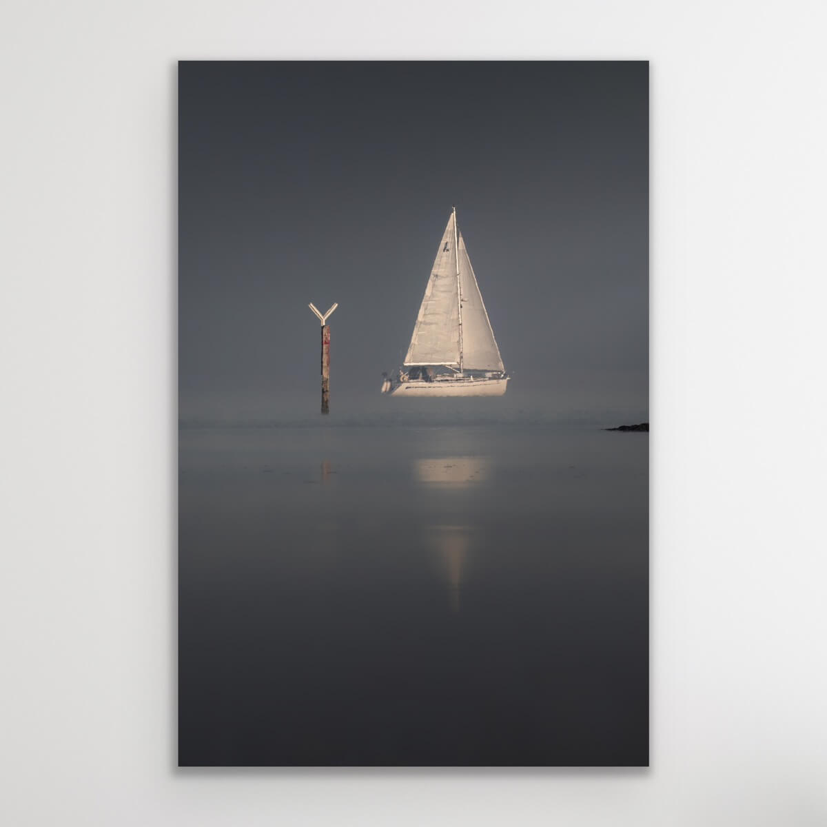 Newtown Creek Sailing Boat Yacht Photograph Gallery Isle of Wight Landscape Prints